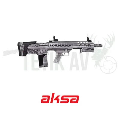 Aksa Crossfire T12 Bullpup yarı otomatik pompalı 12 kalibre av tüfeği.
