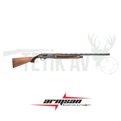 Armsan A616 W Slug 12 Kalibre ahşap kundaklı yarı otomatik domuz avı tüfeği.