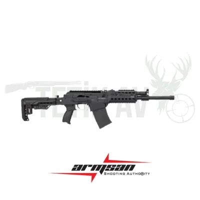 Armsan Armtac RS-S1 siyah teleskopik 12 Kalibre şarjörlü yarı otomatik av tüfeği.