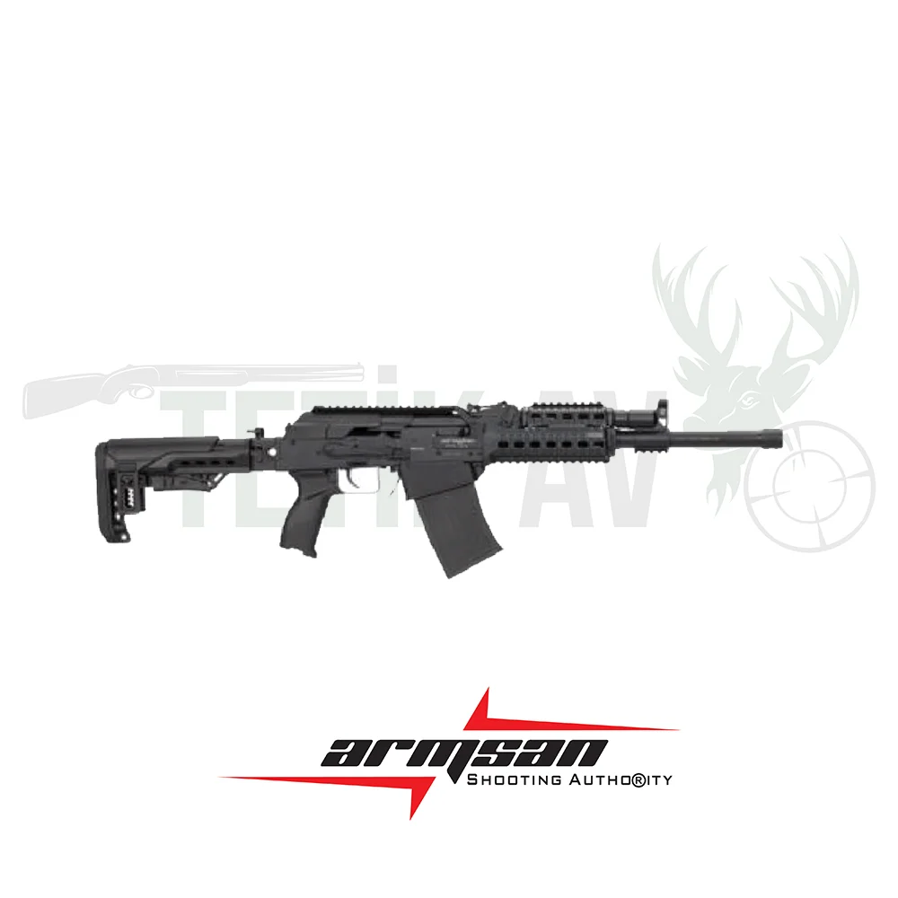 Armsan Armtac RS-S1 Siyah Tüfek Armsan Armtac RS-S1 siyah teleskopik 12 Kalibre şarjörlü yarı otomatik av tüfeği.