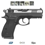 Yüksek performanslı ASG CZ 75 D Compact Dual Tone 4.5mm CO2 havalı tabanca.