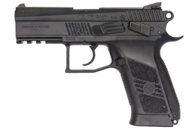 ASG CZ 75 P-07 Duty siyah blowback 4.5mm CO2 havalı tabanca