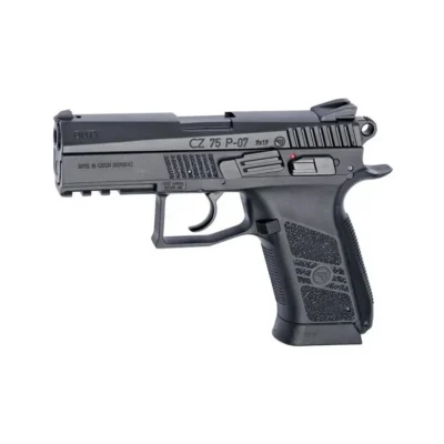 ASG CZ 75 P-07 Duty siyah blowback 6mm CO2 taktik airsoft tabanca.