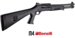 Benelli M4 Pistol Grip 12 Kalibre yarı otomatik taktik av ve savunma tüfeği.