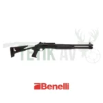 Benelli M4 teleskopik dipçikli 12 Kalibre taktik yarı otomatik av tüfeği.