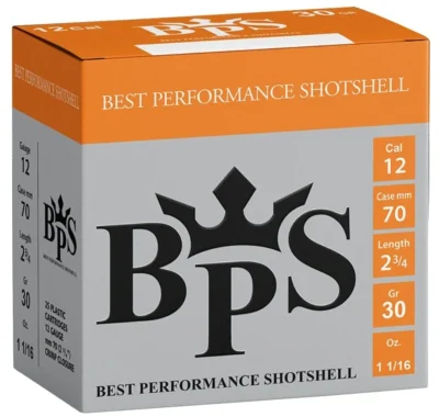 Bps 30 gr 12 kalibre av fişeği yüksek isabet oranlı av mühimmatı