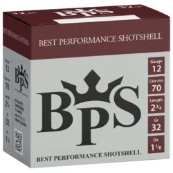 Bps 12 kalibre 32 gram av fişeği, yüksek isabetli ve istikrarlı saçma atışları sunar.