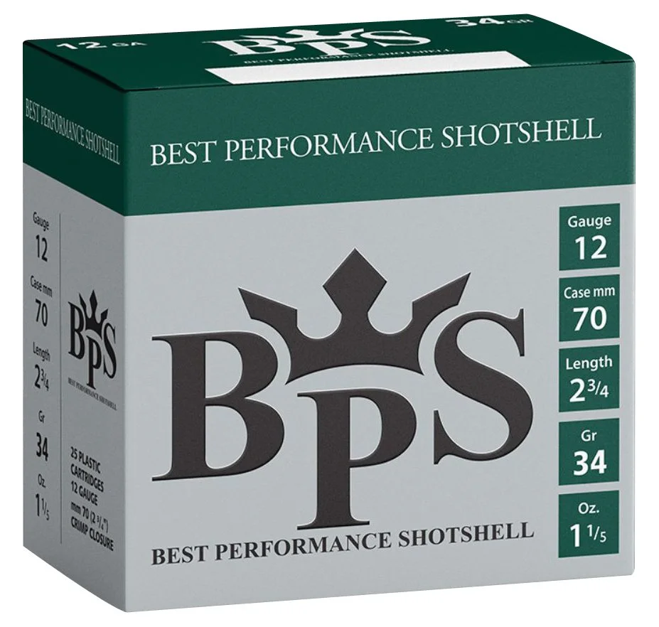 BPS 34 Gram 12 Kalibre Av Fişeği BPS 34 gram 12 kalibre av fişeği yüksek isabet ve durdurucu güç