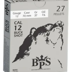 BPS 37 Gr 7-0 27 Pellets 12 kalibre şevrotin domuz avı fişeği.