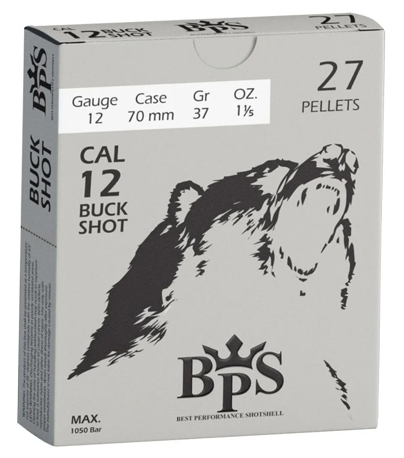 BPS 37 Gr 7-0 27 Pellets 12 kalibre şevrotin domuz avı fişeği.