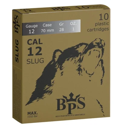 Bps Extra Slug 12 Kalibre 28 gram tek kurşun, domuz avı için ideal av fişeğidir.