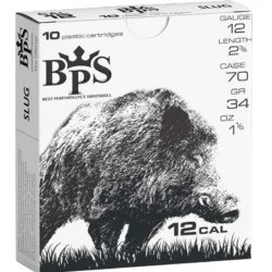 Bps 12 Kalibre 34 gram slug bilya tek kurşun domuz avı fişeği.