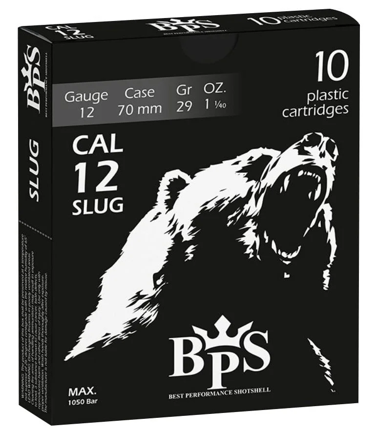 Bps 12 Kalibre Yivli Kurşun Bps 12 kalibre slug yivli tek kurşun domuz avı fişeği