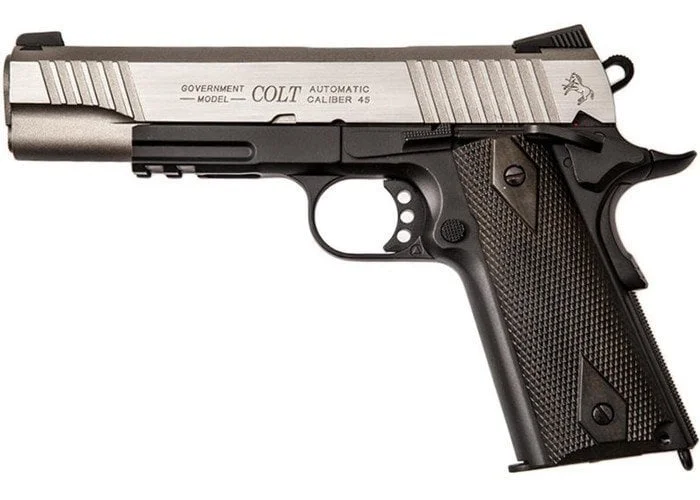 Cybergun Colt 1911 Black Dual Tone 6mm blowback airsoft tabanca.