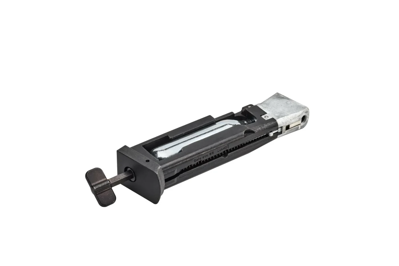 Ekol ES P92 4.5mm havalı tabanca için 14 çelik BB kapasiteli yedek şarjör.