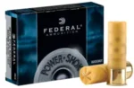 Federal 20 kalibre 20 saçmalı şevrotin buckshot av ve taktik savunma fişeği.