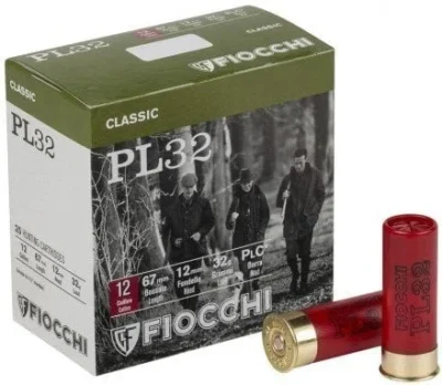 Fiocchi PL32 32 gram 12 kalibre yüksek performanslı av fişeği
