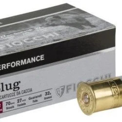12 Kalibre Fiocchi Palla Gualandi Slug tek kurşun domuz fişeği, 32 gram.