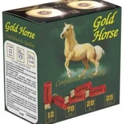 Gold Horse 12 Kalibre 28 gram yüksek hızlı saçma av fişeği.
