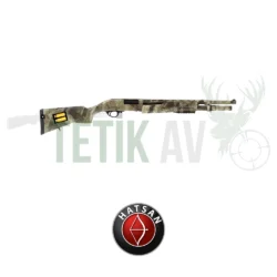Hatsan Escort MPS Camo 12 kalibre pompalı av ve taktik savunma tüfeği.