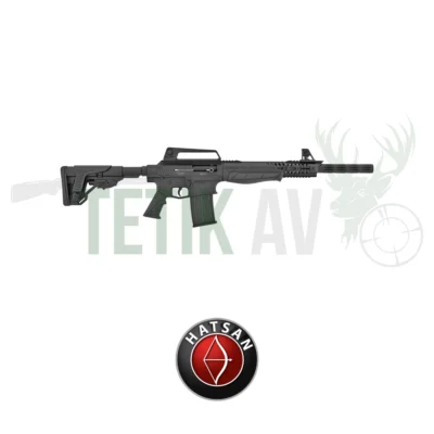 Hatsan Escort SD 12 Tactical şarjörlü yarı otomatik 12 kalibre taktik av tüfeği.