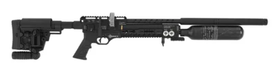 Hatsan Factor Sniper taktik PCP havalı tüfek ayarlanabilir regülatör ve karbon fiber tüp.