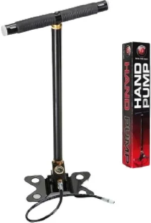 Hatsan PCP havalı tüfek hava pompası ve yüksek basınçlı dolum aparatı.
