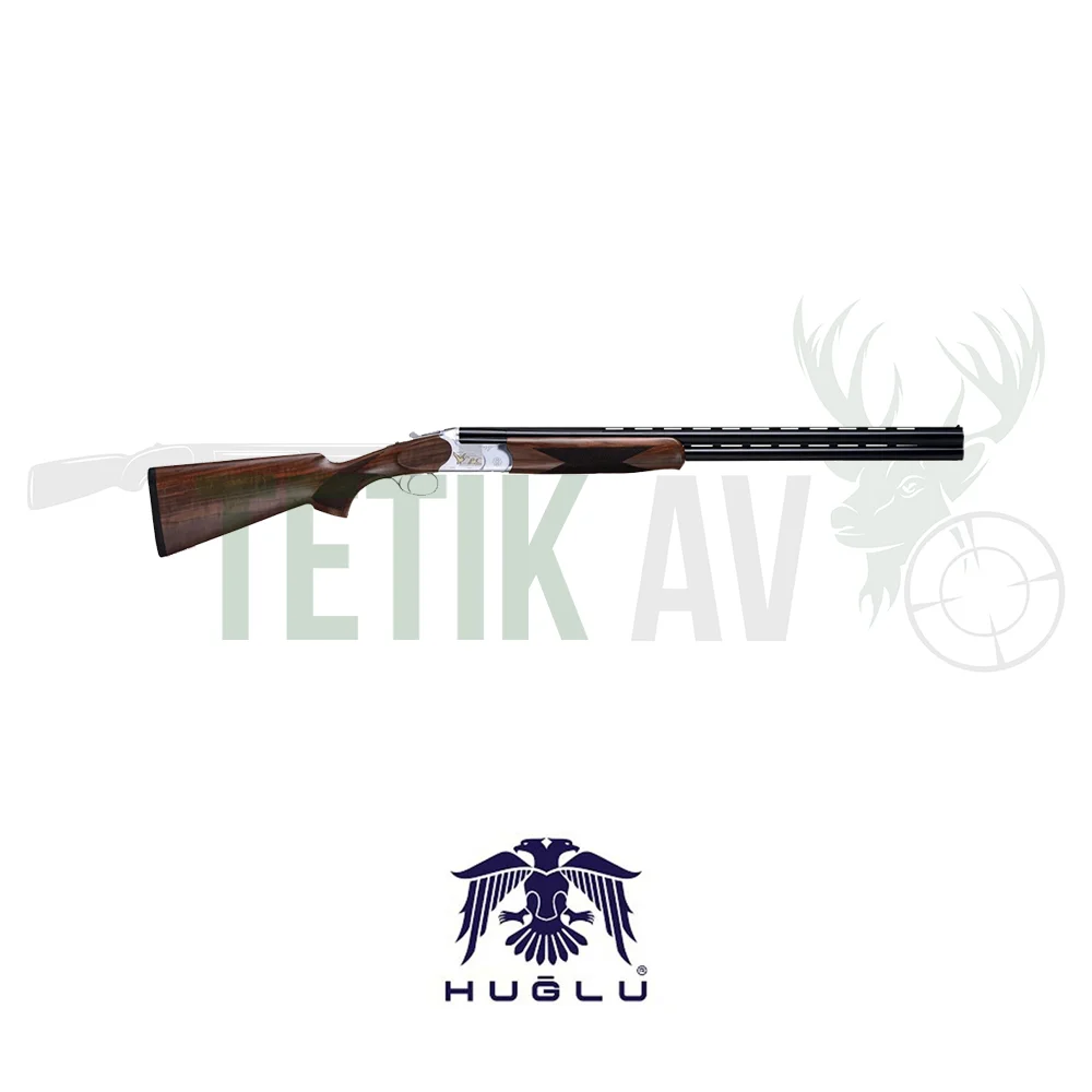 Huğlu 103 CE beyaz kasa 12 kalibre ejektörlü süperpoze av tüfeği özellikleri ve fiyatları.