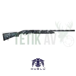Huğlu Renova Camo Kryptek Neptune 12 kalibre kinetik sistem yarı otomatik av tüfeği.
