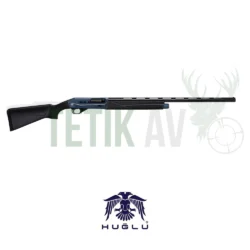 Huğlu Renova sentetik mavi 12 kalibre kinetik sistem yarı otomatik av tüfeği.