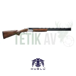 Huğlu Ventus Sgr 9 el oyması gravürlü 12 kalibre süperpoze av tüfeği.