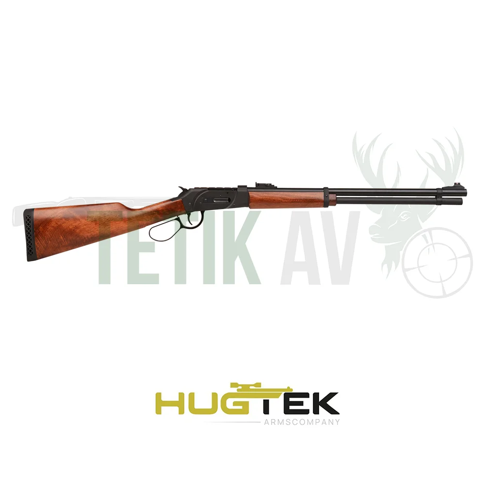 Hugtek LVR91 Siyah Lever Action Hugtek LVR91 Steel siyah mat çelik gövdeli 36 kalibre lever action yivsiz av tüfeği.