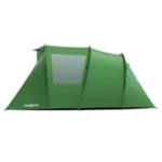 Husky Baul 4 kişilik yeşil su geçirmez kamp çadırı geniş yaşam alanlı outdoor barınak.