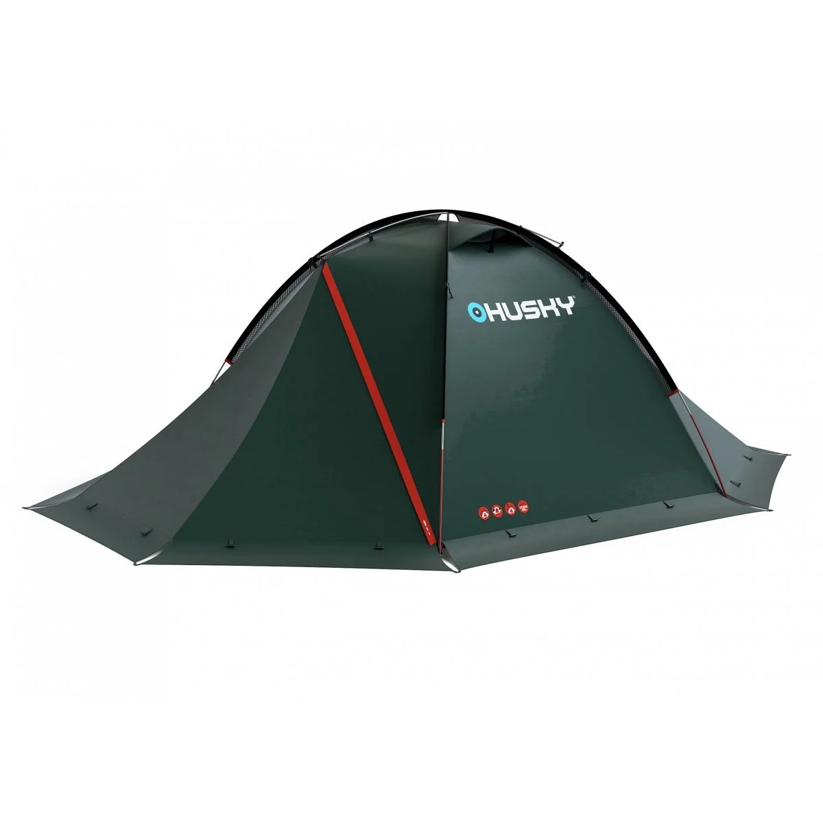 Husky Falcon yeşil 2 kişilik ekstrem av, taktik ve outdoor kamp çadırı.