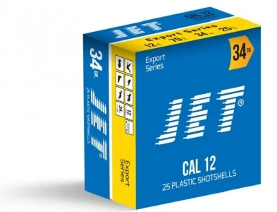 Jet 34 gram 12 kalibre yüksek performanslı power tapa av fişeği.