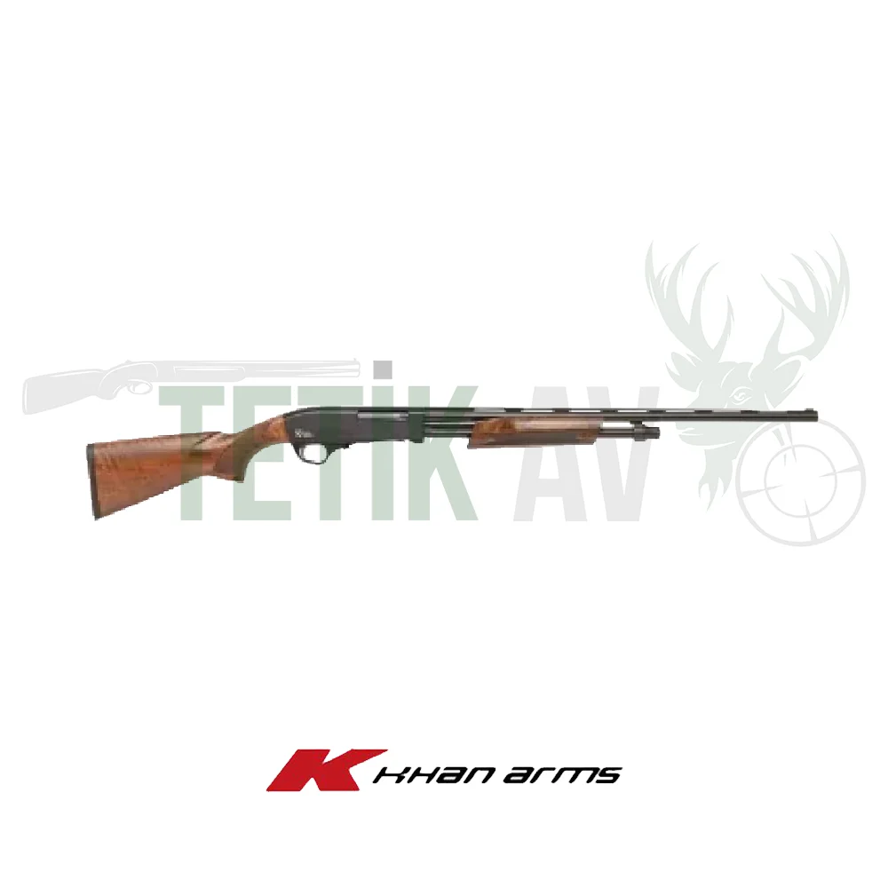 Khan Arms Pxs W 12 Kalibre Khan Arms Pxs W 12 Kalibre ahşap kundaklı pompalı av tüfeği.