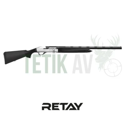 Retay Masai Mara Silver sentetik 12 kalibre kinetik yarı otomatik av tüfeği.