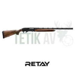 Retay Masai Mara siyah 12 kalibre kinetik sistemli yarı otomatik av tüfeği.