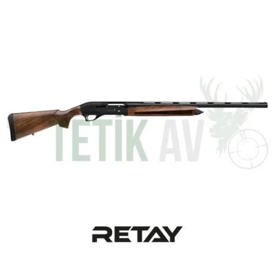 Retay Masai Mara siyah 12 kalibre kinetik sistemli yarı otomatik av tüfeği.