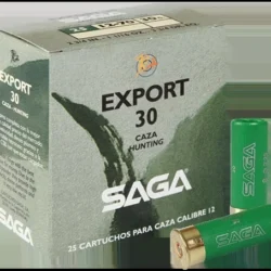 Saga Export 30 gr 12 kalibre av fişeği 25'li kutu.