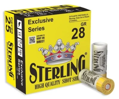 Sterling 12 kalibre 28 gram av fişeği, yüksek hızlı uçar avı mühimmatı.