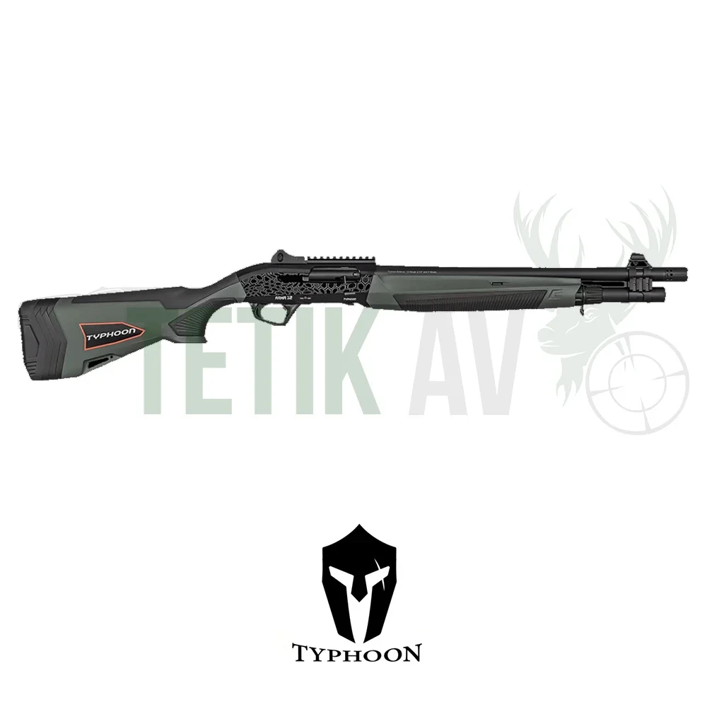 Typhoon Arma 12 Tactical OD Green Typhoon Arma 12 Tactical OD Green 12 Kalibre yarı otomatik av tüfeği fiyatları ve özellikleri.