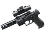 Umarex Walther Nighthawk 4.5mm taktik red dot dürbünlü havalı tabanca.