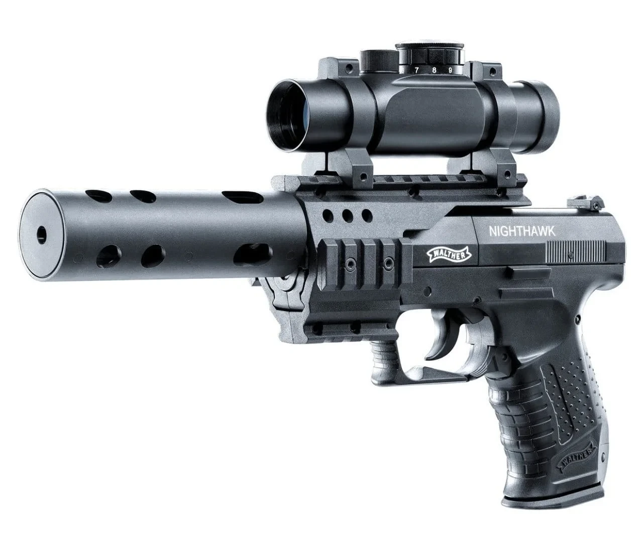 Umarex Walther Nighthawk 4.5mm CO2 tüplü taktik havalı tabanca