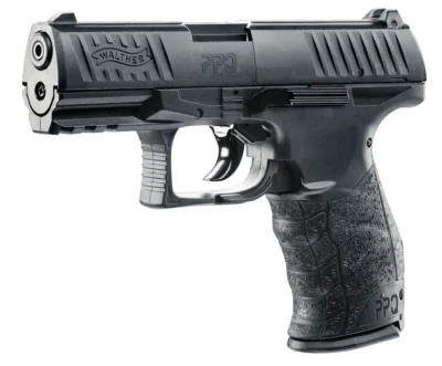 Umarex Walther PPQ 4.5mm CO2 tüplü havalı tabanca, taktik atış modeli.