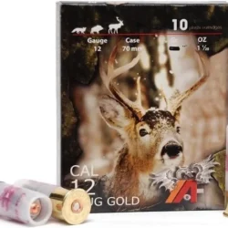 Yaf Slug Gold 12 Kalibre 33 gram domuz kurşunu ve tek kurşun av fişeği.