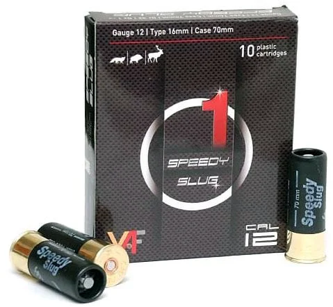 Yaf Speedy Slug 12 Kalibre Yaf Speedy Slug 12 kalibre tek kurşun domuz avı fişeği yüksek isabet oranıyla.