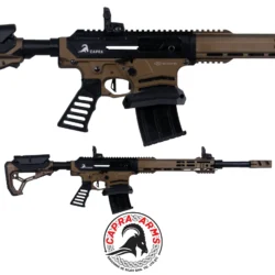 Capra Arms KA-12 PRO Bronz 12 Kalibre şarjörlü yarı otomatik taktik av tüfeği.