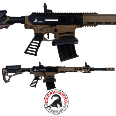 Capra Arms KA-12 PRO Bronz 12 Kalibre şarjörlü yarı otomatik taktik av tüfeği.