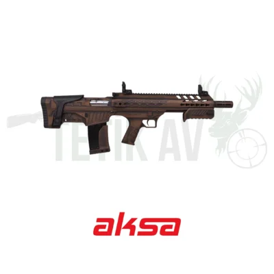Aksa Crossfire T12 Bp-1205 Bullpup yarı otomatik pompalı 12 kalibre şarjörlü av tüfeği.